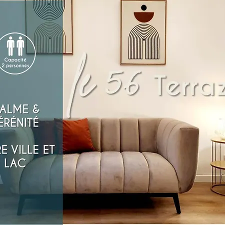 Le 56, Calme, Entre Et - Sejouraixlesbains Appartement Aix-les-Bains
